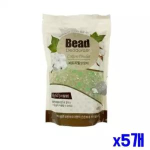 겔타입 방향제 리필 코튼파우더향 x5개 실내용방향제