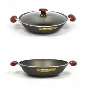 가스 겸용 주물 전골 냄비 게르마늄 원석 뚜껑 포함