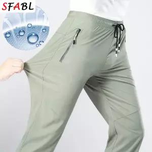 봄 여름 바이크 오토바이 바지 팬츠 라이딩 모터사이클 5XL 스트레치 야외 스포츠 하이킹 남성 지퍼 포켓