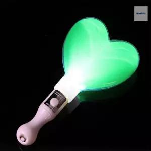 콘서트 공연 그린LED 하트 야광봉 응원야광봉