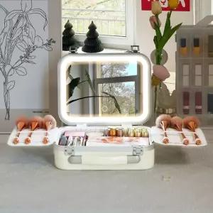 조명메이크업박스이동식 LED 화장대 led 메이크업박스 조명