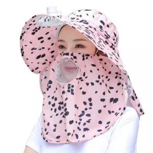 선풍기 모자 USB 자외선 야외작업 밭일 충전 충전식