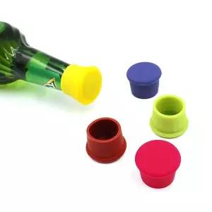 [골드스마일]남은 와인보관용 실리콘 마개 캠핑 레스토랑 랜덤색상