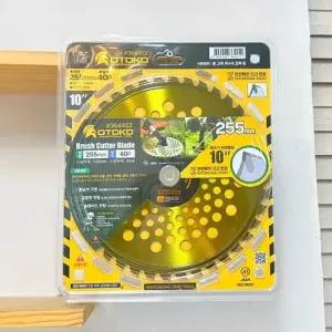 TBZ OTOKO예초기 원형톱날 10in 예초기예비날 예초기원형날