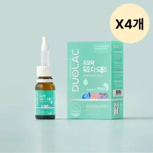 듀오락 듀오디 드롭스 아기 액상 유산균 7.5ml X4개 BNS