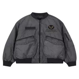 [버커루] CN 밀리터리 패딩 블루종 (B253JP102P)