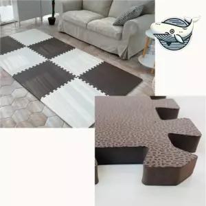 다채로운 색상 아기 놀이매트 4개 대형 퍼즐형 pYx9+2bZJ