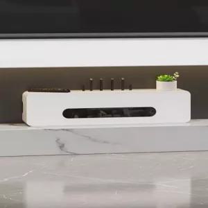 무타공 벽걸이 공유기 케이스 셋톱박스 콘센트 선정리