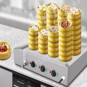 업소용 전기찜기 전기 찐만두 찜기 스팀기 딤섬 만두 찐빵 대형