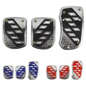 자동차 메탈 튜닝페달 스틱 3P 클러치 브레이크 악셀 QBC1+4DGb