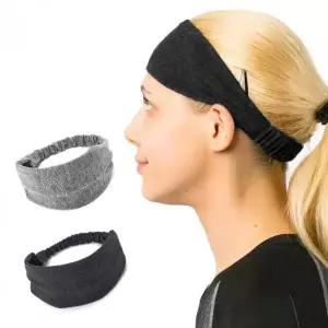 넓은 스포츠 헤어밴드 남성용 운동용 머리띠 스포츠 반다나