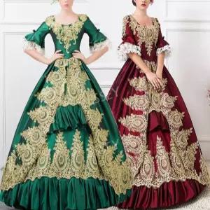 중세 공주 드레스 촬영 무대 무도회 의상 코스튬 컨셉