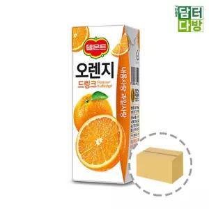 델몬트팩 오렌지 190ml (24팩)