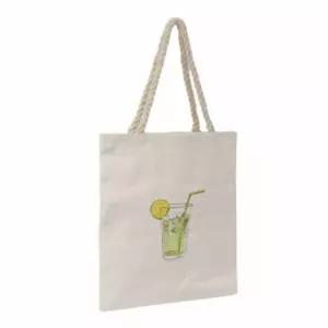 [라일리] Rly 모히또 한잔 화이트 겨울캔버스백 캔버스백답례품