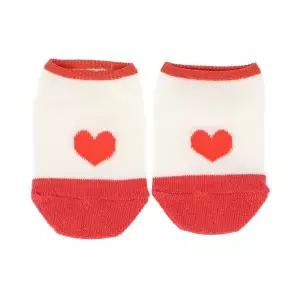 갤러리아 (돌,백일,예쁜양말)RD)하트덧신(46314-810-03)