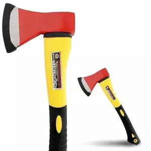 우레탄손잡이 도끼 캠핑벌목 손도끼 나무작업 벌채용