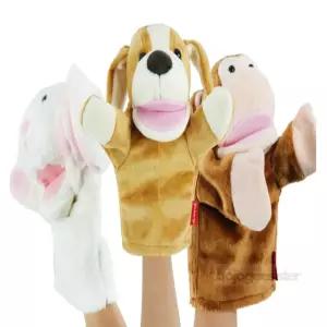 보조개자매 동물모양 말하는 손인형 역할놀이장난감 어린이집