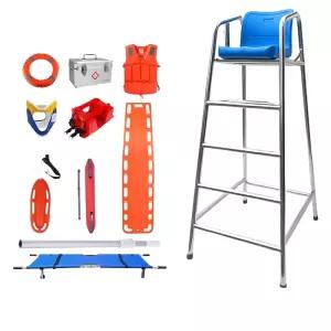 감시탑 전망대 구명의자 워터파크 실내 높은의자