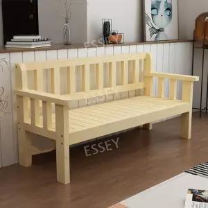 벤치형 발코니 현관벤치 쇼파 거실평상 긴소파 나무 침실