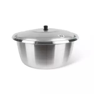 업소용솥 양은식깡 양은국솥 큰 대형 32cm 양은육수통 양은국 곰통 냄비