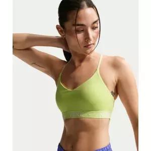 인디 라이트 서포트 패드 어저스터블 스포츠 브라 W - 레몬 트위스트 FD1063-736