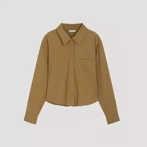 [롯데백화점]시스티나 아웃 포켓 크롭 셔츠 AWWSTO31040