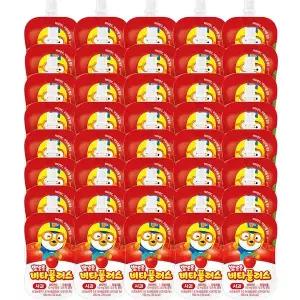 [뽀로로] 비타민 음료 비타플러스 어린이음료 - 사과맛x40개(100ml) 어린이주스