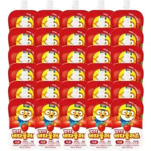 [뽀로로] 비타민 음료 비타플러스 어린이음료 - 사과맛x30개(100ml) 어린이주스