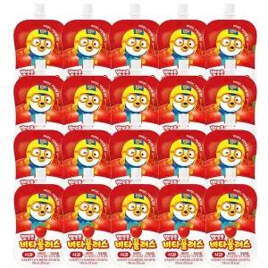 [뽀로로] 비타민 음료 비타플러스 어린이음료 - 사과맛x20개(100ml) 어린이주스