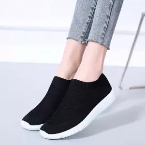 여성 여름 삭스 슈즈 데일리 메쉬 신발 편한 운동화 aQV8+8ObO