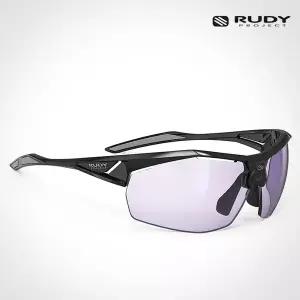 루디 선글라스 싸이더스 블랙 / 퍼플 미러+변색 SQ017542-0000 스포츠 고글