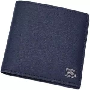 공식 거래  요시다 백 포터 바이폴드 지갑 커런트 052-02211 - 네이비
