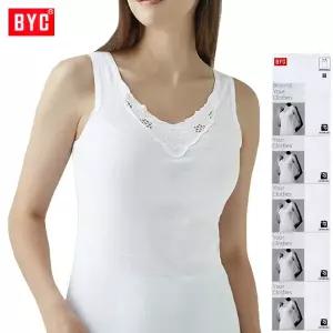 BYC환타쟈 모티브레이스 민소매여런닝5매 BYT5818