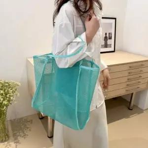 그물 SPP275X3 가방 비치백 네트 숄더백 여름 바닷가 가방