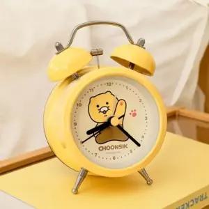 카카오프렌즈 CS 자명종 알람 탁상 시계 옐로우 춘식이