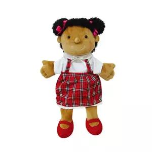 보들이손인형다문화가족흑인 여자아이/인형극장배경/가족역할놀이/가족놀이/교구인형/교육놀이/교육용인형