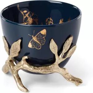 골드 스탠드가 있는 레녹스 890734 스프리그 바인 볼 4.5 D x 2.75 H 1 카운트