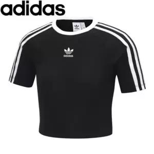 [갤러리아] [아디다스] 우먼스 오리지널 3S 베이비 크롭 반팔티 IU2532