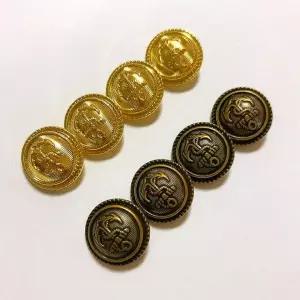 [골드스마일]25mm 교복 코트 정장 빈티지 단추 금속 장식 부자재