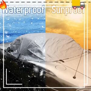 420D 자동차 커버 소프트탑 루프 보호 방수 자외선 차단 햇빛 가리개 방진 액세서리 마쯔다 -5 MK1 M 블랙