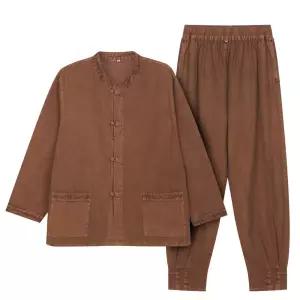 [파파브로] 남성 천연염색 베이직 한복 세트 SS-HBA-Q017