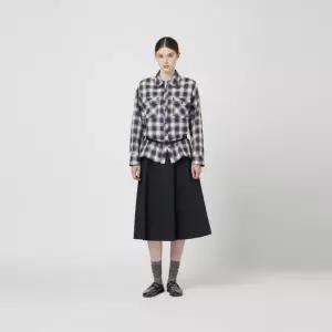 [롯데백화점]씨씨콜렉트 패치 포켓 체크 셔츠 C253MSC004