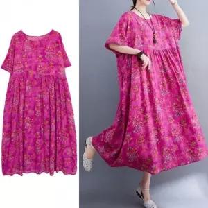 면원피스 여름용 린넨 원피스 데일리 반팔원피스 루즈핏원피스 루즈핏 치마원피스