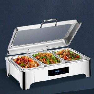 미니 반찬 보온기 호텔 업소용 원형 스프 조식 음식 워머기
