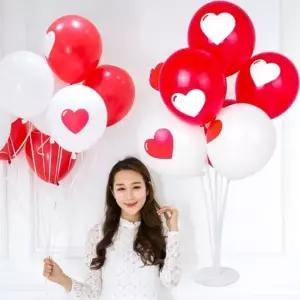 풍선꽂이장식세트70cm(포인트하트혼합)