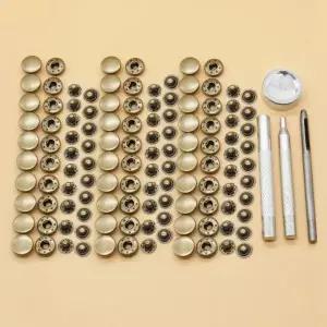 가정용 재봉 스프링 도트 단추 몰드 스냅버튼 30세트