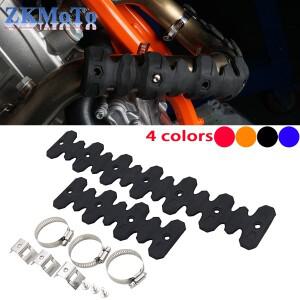 바이크 오토바이 220mm 400mm 배기 헤드 파이프 머플러 열 실드 커버 가드 베타 RR 350 390 430 480 4T KTM