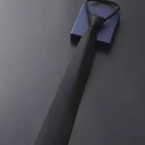 [골드스마일]남성용 자동 지퍼 넥타이 정장용 4가지 컬러 가능