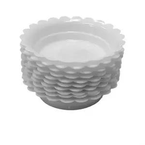 [골드스마일]플라 접시형 화분 받침대 원형타입 5호 15cm 10개