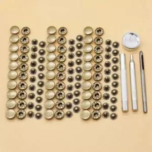 [콩심팥심]가정용 재봉 스프링 도트 단추 몰드 스냅버튼 30세트